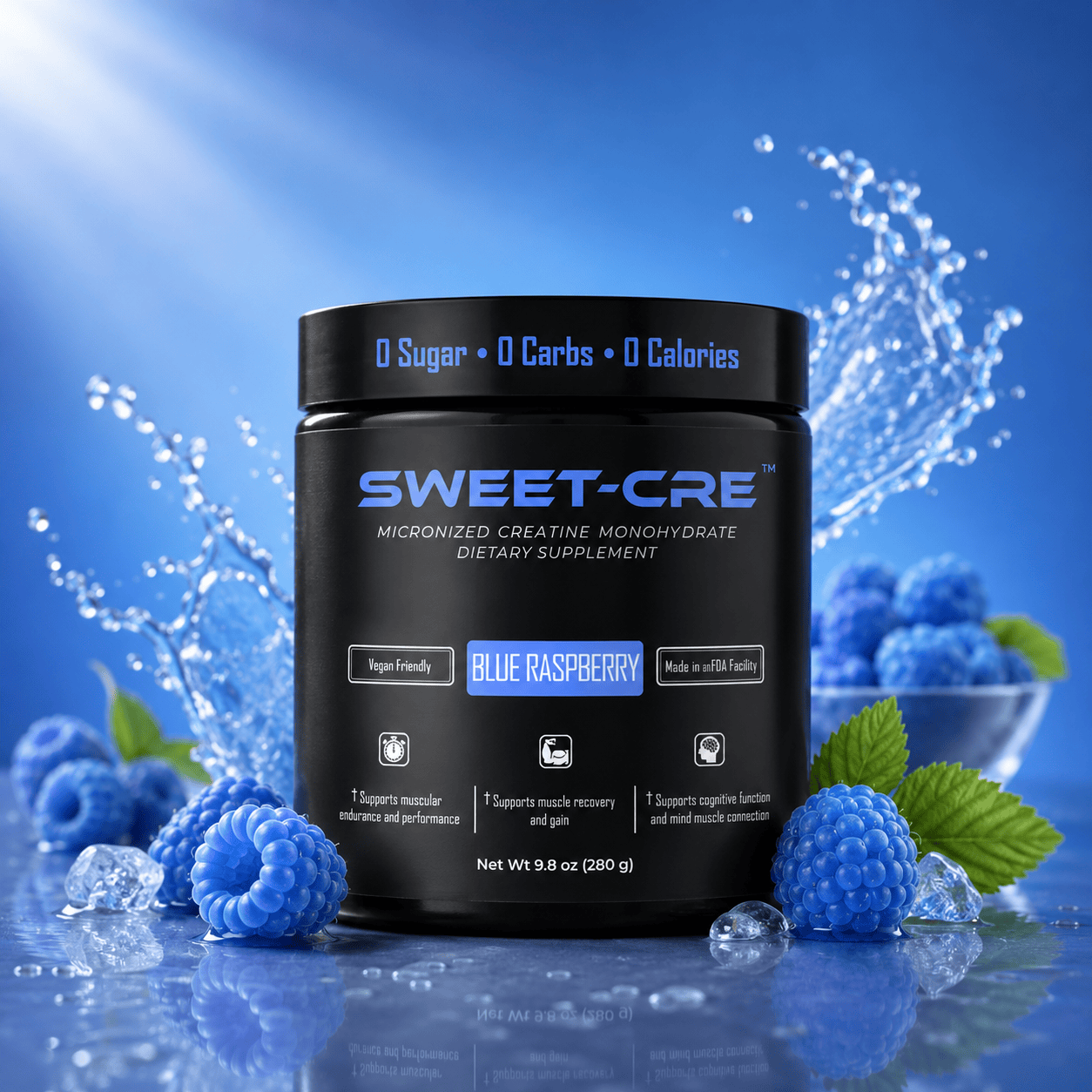 SweetCre™ supplement facts