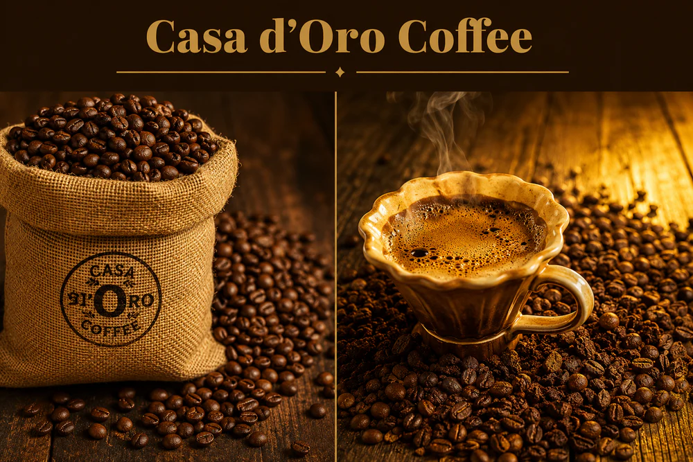Fresh Casa d'Oro coffee beans