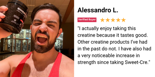 Alessandro L. review — I actually enjoy taking this creatine
