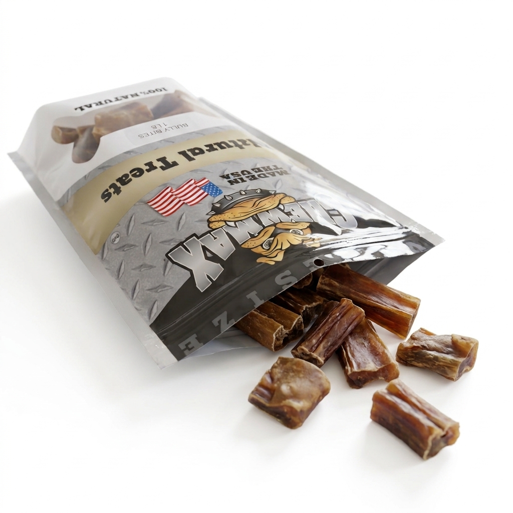 ChewMax Bully Bites slow-roasted beef training chews, free with every kit